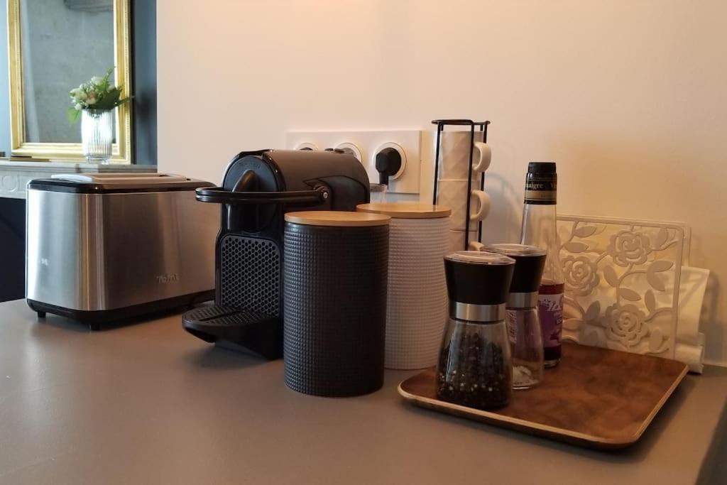 디종 L'Elegant - Cosy, Design Et Charme En Hypercentre 아파트 외부 사진